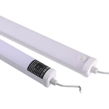 Human body infrared microwave radar induction LED Tri-proof lamp