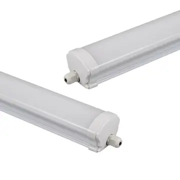 Dual-color PC material waterproof LED integrated Tri-proof lamp