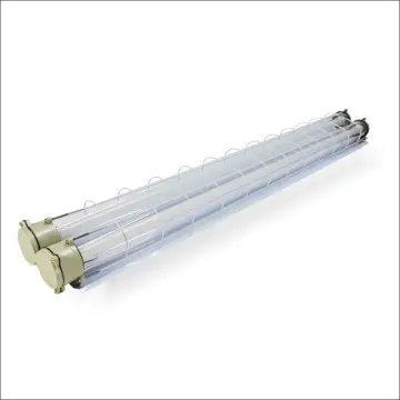 1.2-meter LED explosion-proof lamp, 2*18w/36w glass explosion-proof lamp tube, T8 single tube and double tube emergency explosion-proof fluorescent lamp