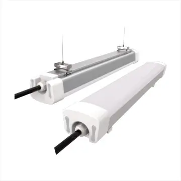 Suspension-type installation anti-vibration linear Tri	-proof light fixture